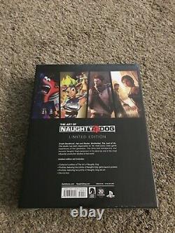 The Art of Naughty Dog Limited Edition Hardcover (Brand New, Sealed)