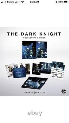 The DarK KNigHT4K+blu-ray Ultimate EditioN sTeeLBooK Read Desc BRaND NeW