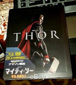 Thor Japan Steelbook Brand New Mint Grail Ultra Rare jp amazon Blu ray DVD