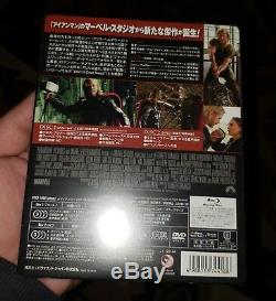 Thor Japan Steelbook Brand New Mint Grail Ultra Rare jp amazon Blu ray DVD