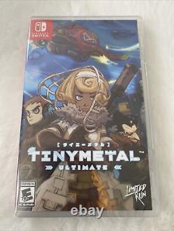 Tiny Metal Ultimate? BRAND NEW, SEALED? (Nintendo Switch, Limited Run #64) LRG