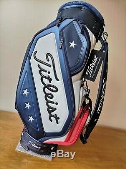 Titleist Red White Blue Tour Staff Golf Bag Brand New Super Limited Edition