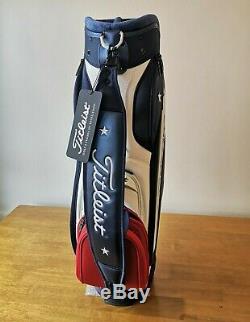 Titleist Red White Blue Tour Staff Golf Bag Brand New Super Limited Edition