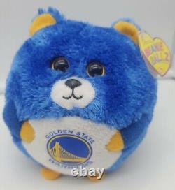 Ty Beanie Ballz Golden State Warriors NBA Sold Out, Limited Edition, Brand New