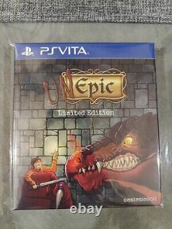 UNEPIC Limited Edition Playstation PS Vita Game Brand New