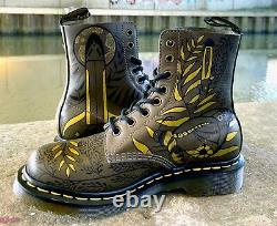 Unique Custom Hand Painted Ellie Themed Doc Martens, size 5 boots brand new