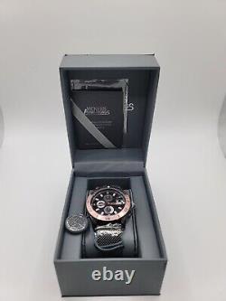 VICKERS ARMSTRONGS Limited Edition Hand Assembled Aviator Black Watch(Brand New)