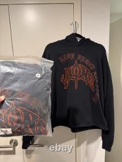 VLone Hoodie (Brand New In Packaging) Medium Black & Red Limited Edition