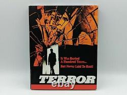 Vinegar Syndrome Terror Limited Edition Slipcover Blu-ray & DVD BRAND NEW SEALED
