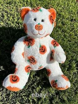 Vintage Build a Bear Pawsome Pumpkin Teddy 2006 beary limited edition brand new