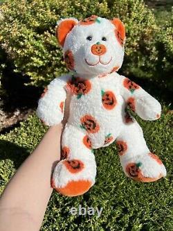 Vintage Build a Bear Pawsome Pumpkin Teddy 2006 beary limited edition brand new