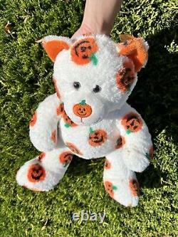 Vintage Build a Bear Pawsome Pumpkin Teddy 2006 beary limited edition brand new