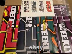 Weekly Shonen Jump Logo Figure 4 Set with Bonus Limited Edition Brand new Japan