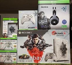 Xbox One X Gears of War 5 limited edition Complete Bundle all brand new never FS