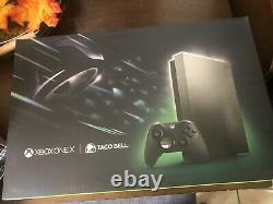 Xbox One X Limited Edition Eclipse Taco Bell BRAND NEW NEVER OPENED