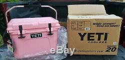 Yeti 20 Quart Pink Roadie Cooler! Limited Edition Color! Brand New In Box! L@@k