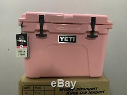 Yeti Tundra 35 Cooler PINK LIMITED EDITION BRAND NEW! Includes Pink Yeti Hat