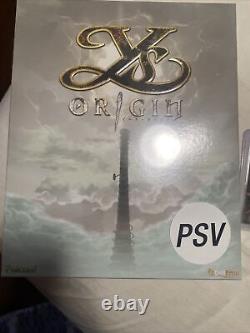 Ys Origin Collectors Edition PlayStation Vita Limited Run Brand New