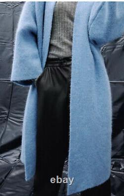 Zara Limited Edition Long Coat with Alpaca Wool. RRP £199. Brand New With Tags