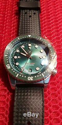 Zelos Mako V2 500m Diver Emerald Green Limited Edition Brand New