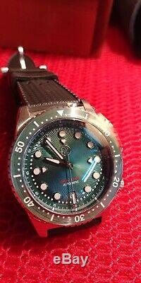 Zelos Mako V2 500m Diver Emerald Green Limited Edition Brand New