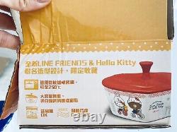 2 tout nouveau plat de four en céramique ÉDITION LIMITÉE Hello Kitty x LINE Friends Sanrio