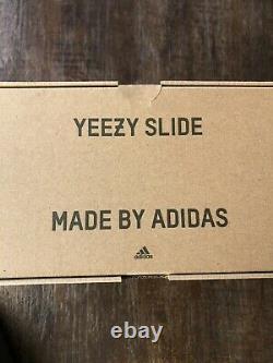 2021 Adidas Yeezy Diapositives Soot Brown Tailles 6-11 Gx6141 Marque New / Fast Livraison