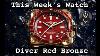 2021 Bell U0026 Ross Diver Red Bronze Cette Semaine S Montre Thewatchguys Tv