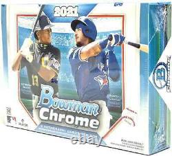 2021 Bowman Chrome Baseball Hta Choice Box Nouvelle Marque Livraison De Priorité Gratuite
