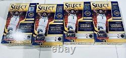 2021 Panini Select Nba Hanger Box With Exclusive Shimmer Prizms (lot Of 4) In Hand