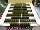 50 Pack Flambant Neuf Mth 45-1001 Scaletrax 10 Solid Rail Straight Track Section