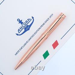 ARTISTY Édition limitée de 888 stylos numérotés par la marque Ancora 1919 Italie tout neuf