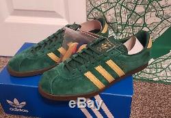 Adidas Liverpool Formateurs Limited Edition Green Taille Uk 9 Neuf