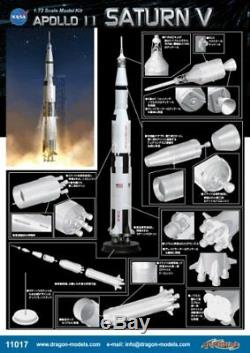 Apollo 11 Saturn V Rocket Cyber ​​hobby 1/72 Meilleur Prix Marque Japon Nouvelle