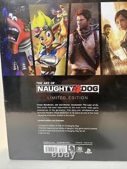 Art Of Naughty Dog Limited Edition Couverture Rigide (marque Nouvelle, Scellée)
