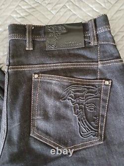 Authantique, Toute Nouvelle Versace Collection Medusa Limited Edition Jeans Taille Homme