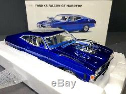 Autoart 118 Ford Falcon Gt Xa Hardtop Blown Coupe Candy Apple Bleu Neuf