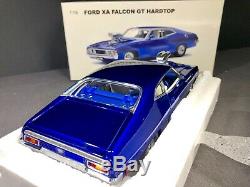 Autoart 118 Ford Falcon Gt Xa Hardtop Blown Coupe Candy Apple Bleu Neuf