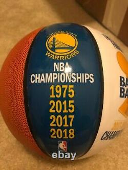 BAISSE DE PRIX! Édition limitée! Balles de basket des champions NBA Golden State Warriors (3)