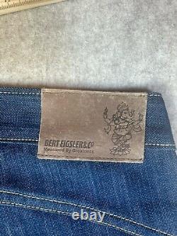 BERT EIGSLER ET CO. ÉDITION LIMITÉE (NEUF) Série Tusk Jeans pour hommes Taille 36