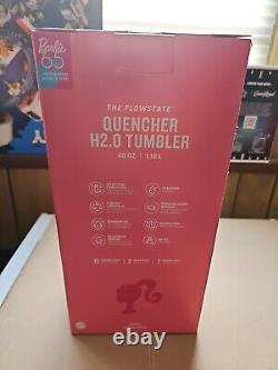 Barbie x Stanley Tumbler 40 oz Quencher Marque Nouvelle Édition Limitée EN MAIN