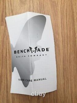 Benchmade 556sgy-600 Edition Limitée Mini Grip Brand New In Original Box