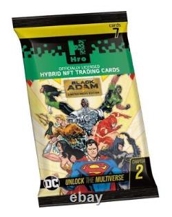 Black Adam Edition DC Chapitre 2 Booster 24 Packs (sealed)