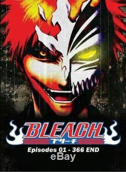Bleach (vol. 1 366 Fin) English Version Toutes Région Brand New Bonus Gratuit