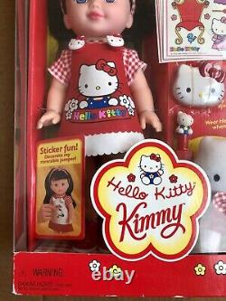 Bonjour Kitty Kimmy Doll, Édition Limitée, Rare, Vintage Brand Nouveau