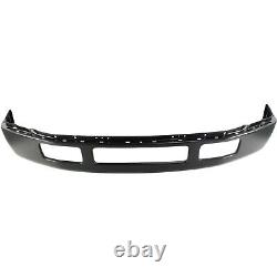 Bouclier avant pour Ford F-250 Super Duty 2005-2007 en acier peint en noir FO1002393