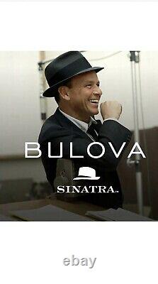 Brand New Bulova Sinatra Hommes Vole Vers La Lune Montre En Cuir Brun 96b348