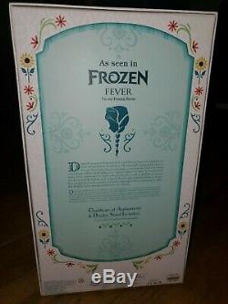 Brand New Disney Store Limited Edition 17 Frozen Fever Anna Doll