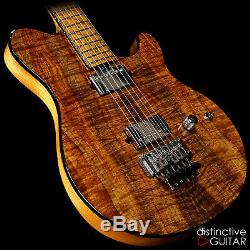 Brand New Ernie Ball Music Man Axis Édition Limitée Guitare Bfr Koa Floyd Bridge