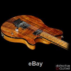 Brand New Ernie Ball Music Man Axis Édition Limitée Guitare Bfr Koa Floyd Bridge